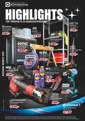 Aktion Highlights Herbst 2025